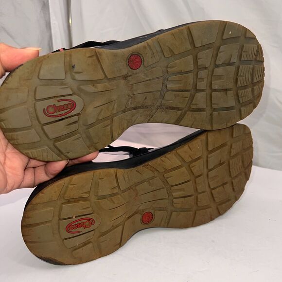 Chaco Sandals Women's 10 Sport Gray Toe Loop Strappy Hiking Water Shoes - Picture 6 of 6